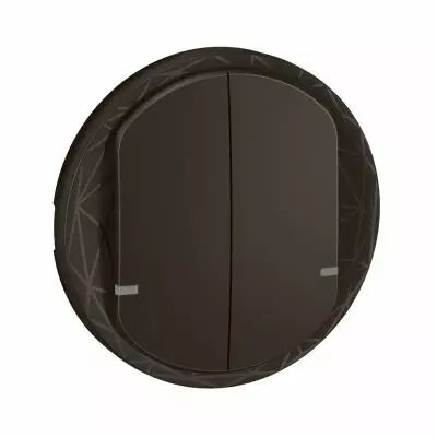 Enjoliveur interrupteur double C�liane with Netatmo - Noir (CN1415)