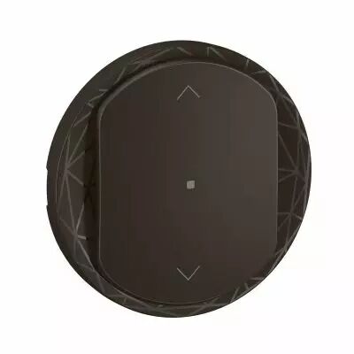 Enjoliveur interrupteur/commande volet roulants C�liane with Netatmo - Noir (CN1431)