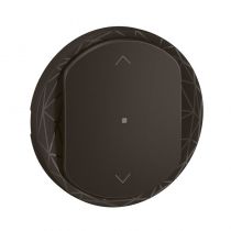 Enjoliveur interrupteur/commande volet roulants Céliane with Netatmo - Noir (CN1431)