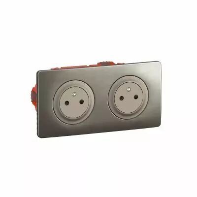 Kit 2x2P+T Surface pr�c�bl�es C�liane + bo�te - complet Titanium (CO0112)