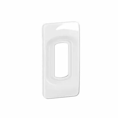 Plaque de finition C�liane 1 module - Blanc Emaill� (CP0013)