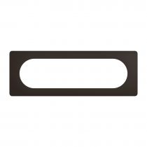 Plaque de finition Céliane 6 à 8 modules - Noir Mat (CP0111)