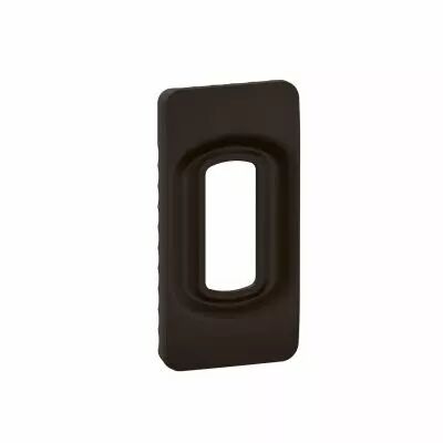 Plaque de finition C�liane 1 module - Noir Mat (CP0113)