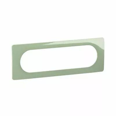 Plaque de finition C�liane 6 � 8 modules - Vert C�ladon (CP0511)