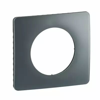 Plaque de finition C�liane 1 poste - Bleu Orage (CP0901)