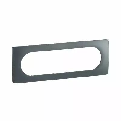 Plaque de finition C�liane 6 � 8 modules - Bleu Orage (CP0911)