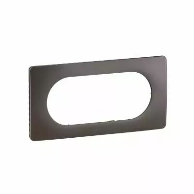 Plaque de finition C�liane 4 � 5 modules - Gris Cendr� (CP1008)