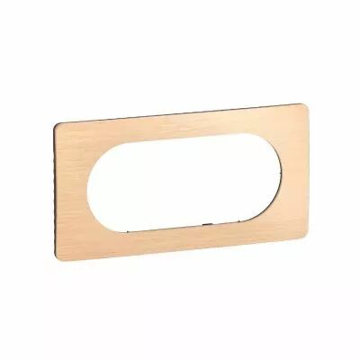 Plaque de finition C�liane 4 � 5 modules - H�tre (CP1408)
