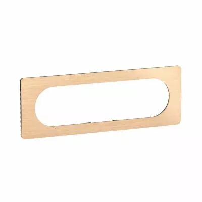 Plaque de finition C�liane 6 � 8 modules - H�tre (CP1411)