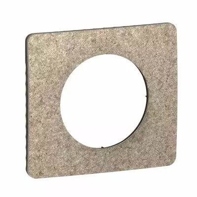 Plaque de finition C�liane 1 poste - Feutre (CP1501)