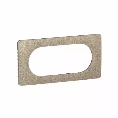 Plaque de finition C�liane 4 � 5 modules - Feutre (CP1508)
