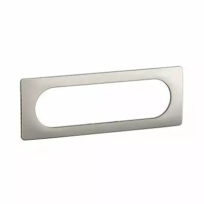 Plaque de finition C�liane 6 � 8 modules - Alu Satin� (CP1711)