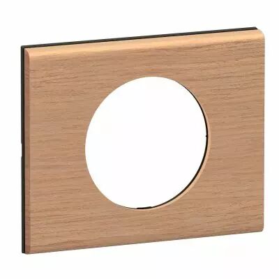 Plaque de finition C�liane 1 poste - Ch�ne (CP2401)