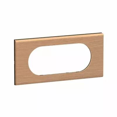 Plaque de finition C�liane 4 � 5 modules - Ch�ne (CP2408)