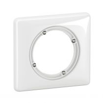 Plaque de finition Céliane 1 poste - Blanc IP44 (CP2701)