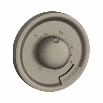 Enjoliveur pour thermostat d'ambiance C�liane - Titanium (CT0250)