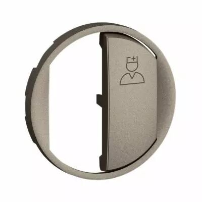 Enjoliveur poussoir d'appel sanitaire C�liane- Titanium (CT0292)
