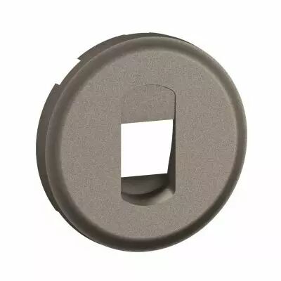 Enjoliveur prise Haut-Parleur simple C�liane - Titanium (CT0311)