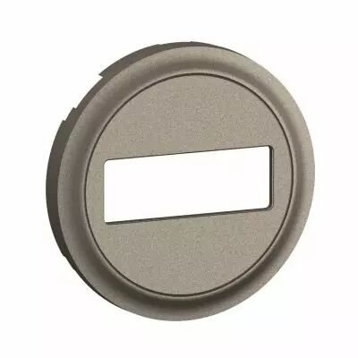 Enjoliveur prise optique SC/APC C�liane - Titanium (CT0320)