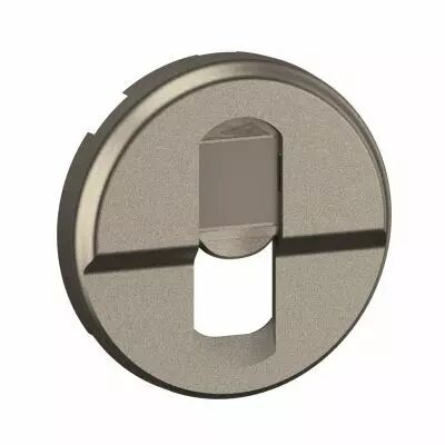 Enjoliveur prise simple RJ45 C�liane - Titanium (CT0346)