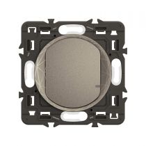 Interrupteur filaire Céliane with Netatmo sans Neutre, avec variation - Titanium (CT0403)