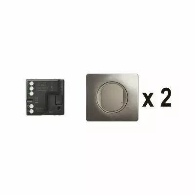Pr�t-�-Poser C�liane cr�er un va-et-vient, micromodule+2cdes ss fils - Titanium (CT0405)