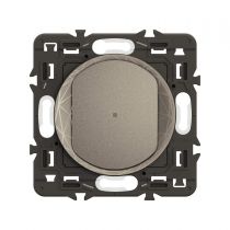 Interrupteur filaire Céliane with Netatmo avec Neutre, avec variation - Titanium (CT0409)