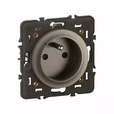 Prise 2P+T 16A C�liane with Netatmo - connexion � bornes automatiques - Titanium (CT0460)
