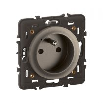 Prise 2P+T 16A Céliane with Netatmo - connexion à bornes automatiques - Titanium (CT0460)