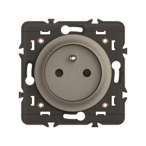 Prise 2P+T 16A Céliane with Netatmo - connexion à bornes automatiques - Titanium (CT0460)
