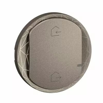 Enjoliveur commande D�part/Arriv�e sans fils C�liane with Netatmo - Titanium (CT1400)