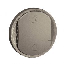 Enjoliveur commande Départ/Arrivée sans fils Céliane with Netatmo - Titanium (CT1400)