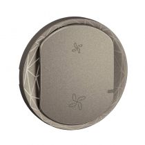 Enjoliveur commande VMC sans fils Céliane with Netatmo - Titanium (CT1411)