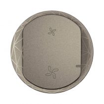 Enjoliveur commande VMC sans fils Céliane with Netatmo - Titanium (CT1411)
