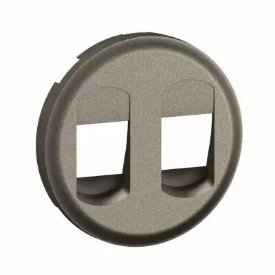 Enjoliveur prise Haut-Parleur double C�liane - Titanium (CT2311)
