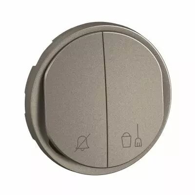 Enjoliveur commande Ne pas d�ranger/Faire la chambre C�liane - Titanium (CT3033)