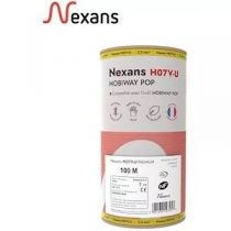 Fil rigide Nexans H07 VU MOBIWAY POP 2,5 mm² Rouge en bobinot de 100m (H07VU2,5R MOBIWAY POP)