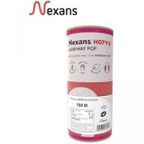 Fil rigide Nexans H07 VU MOBIWAY POP 1,5 mm² Rouge en bobinot de 100m (H07VU1,5R MOBIWAY POP)