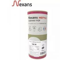 Fil rigide Nexans H07 VU MOBIWAY POP 1,5 mm² Vert-Jaune bobinot de 100m - (01273354)