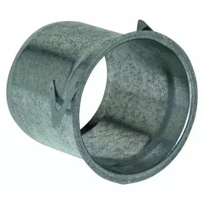 Aldes - Manchette t�le trident D125 mm - longeur 130 mm (11012252)