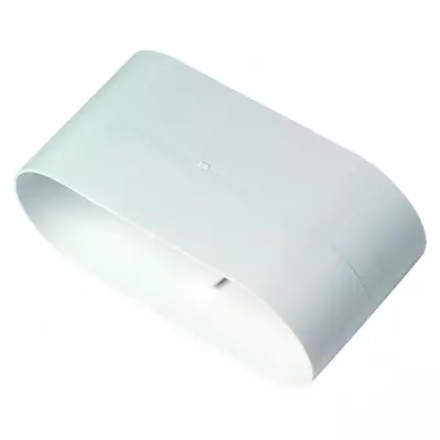 Aldes - Raccord Minigaine blanc male longueur 80mm �quivalent D125 (200x60) (11023083)