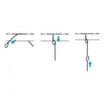 suspension rapide 3 m 45 kg embout boucle (11091065)