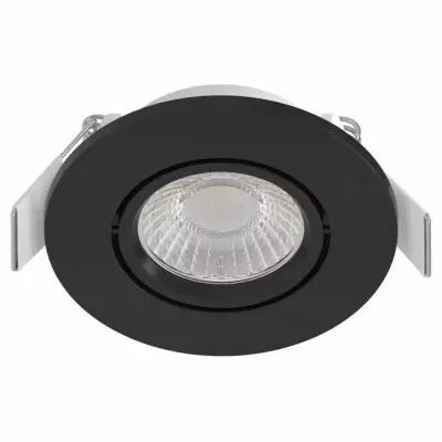 collerette clipsable pour encastr� edos, couleur : noir (11061)