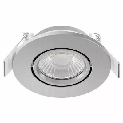 collerette clipsable pour encastr� edos, couleur : nickel (11062)