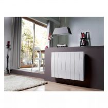 radiateur connecté galapagos pilotage intelligent horizontal 1000w blc brillant (500610)