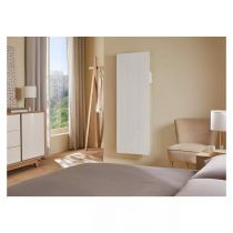 radiateur connecté calissia vertical 1500w blanc (529915)