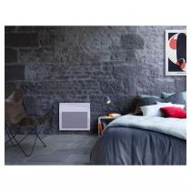rayonnant intelligent et connecté tatou horizontal 750w blanc (566207)