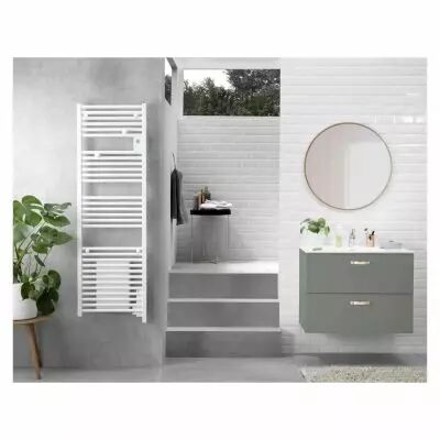Atlantic - Radiateur s�che-serviettes Doris 1500W Blanc Brillant (851127)