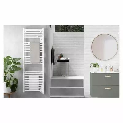 Atlantic - Radiateur s�che-serviettes Doris mixte 1500W Blanc (851130)