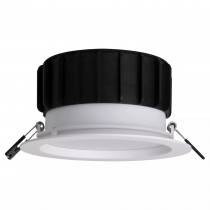 encastré milena diffuseur 18/23w 3000/4000k 1670-2300lm blanc ip54 ø172mm (710689)